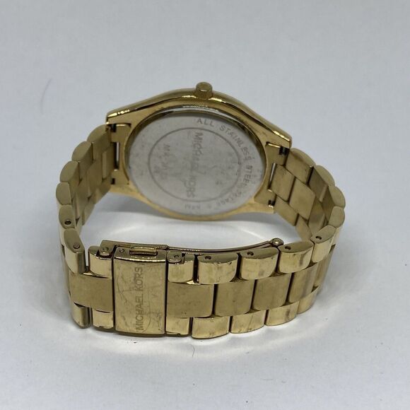 Michael Kors Runway MK3179 Womens Stainless Steel Analog Dial Quartz Watch UC763 - Picture 10 of 12